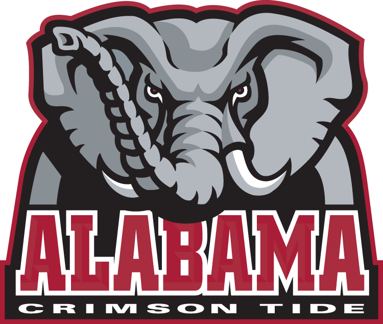 Alabama Crimson Tide 2001-2003 Primary Logo iron on transfers for clothing
